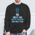 Best Trainer Der Welt Trainer Coach Sweatshirt Geschenke für alte Männer