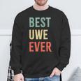 Best Uwe Ever First Name Sweatshirt Geschenke für alte Männer