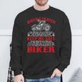 Biker's Prayer Vintage Motorcycle Biker Biking Motorcycling Sweatshirt Gifts for Old Men