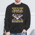 Billiard Technique Is Top Secret Sweatshirt Geschenke für alte Männer