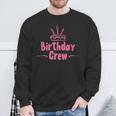 Birthday Crew Sweatshirt Geschenke für alte Männer