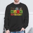 Black Prime Element Black History Month Periodic Table Sweatshirt Gifts for Old Men