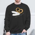 Boarisch Bavarian Sausage Bavarian Pretzel Sweatshirt Geschenke für alte Männer