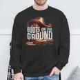 Boots On The Ground Cowgirl Linedance Boot Cowboy Western Sweatshirt Gifts for Old Men