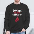 Boxeador De Boxeo Con Cita De Boxeo Para Artes Marciales Mixtas Camisa de entrenamiento Regalos para ancianos