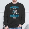 Boys' Mir Reichts Ich Geh Eishockey Spiel Sweatshirt Geschenke für alte Männer