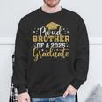 Brother Senior 2025 Proud Brother Of Class Of 2025 Graduate Sweatshirt Gifts for Old Men