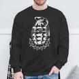 Calm Like a Bomb Cool Aesthetic Urban Style Artistic Goth Premium Sweatshirt Gifts for Old Men