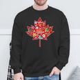 Canada Maple Travel Canadian Elements Sweatshirt Geschenke für alte Männer