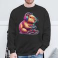 Capybara Gamer ideo Games Lovers Sweatshirt Geschenke für alte Männer