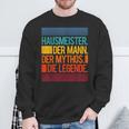 Caretaker Of The Man Of Mythos The Legend Idea Sweatshirt Geschenke für alte Männer