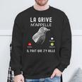 Chasser La Grive Humour Cadeau Chasseur De Grive Gibier Sweater e Cadeaux pour les vieillards