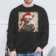 Chihuahua Dog Christmas Retro Christmas Sweatshirt Geschenke für alte Männer