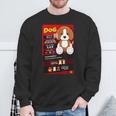 Chinese Zodiac Horoscope Animal Facts Card Year Of The Dog Sweatshirt Gifts for Old Men