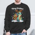 Christmas Outfit Christmas Jumper Turtle Christmas Sweatshirt Geschenke für alte Männer