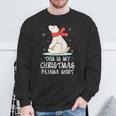 This Is My Christmas Pajama Shirt Polar Bear Xmas Kid Sweatshirt Gifts for Old Men