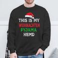 This Is My Christmas Pyjama Sweatshirt Geschenke für alte Männer