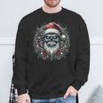 Christmas Skull Christmas Death Heavy Xmas Sweatshirt Geschenke für alte Männer