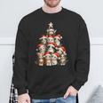 Christmas Tree Christmas Cats Christmas Sweatshirt Geschenke für alte Männer