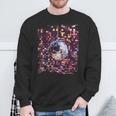 Colourful Disco Ball Retrointage Club 70S Sweatshirt Geschenke für alte Männer