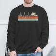 Combine Harvester Heartbeat Harvester Pulse Bauer Heart Rate Sweatshirt Geschenke für alte Männer