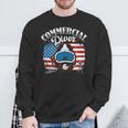 Commercial Diver American Flag Deep Sea Diving Scuba Dive Premium Sweatshirt Gifts for Old Men