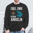 Cool Boys Going Fishing Fish Sports Fisherman Fishing Sweatshirt Geschenke für alte Männer