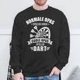 Cool Grandpa Play Dart Saying For Dart Player Sweatshirt Geschenke für alte Männer