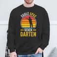 Cool Opas Going Dart Grandpa Dart Sweatshirt Geschenke für alte Männer