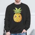 Cute Pineapple Face Kawaii Style Sweatshirt Geschenke für alte Männer