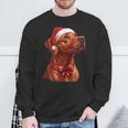 Cute Rhodesian Ridgeback Dog Christmas Merry X-Mas Graphic Sweatshirt Geschenke für alte Männer