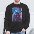 Cyberpunk Motorcycle Futuristic Tokyo Sweatshirt Geschenke für alte Männer