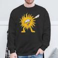 Dabbing Sun Summer Fun Sweatshirt Geschenke für alte Männer