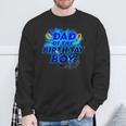 Dad Of The Birthday Boy Hedgehog Family Party Decorations Sweatshirt Gifts for Old Men