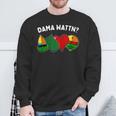 Dama Watten Card Game Wading Sweatshirt Geschenke für alte Männer