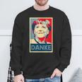 Danke Bundeskanzler Angela Merkel Sweatshirt Geschenke für alte Männer