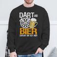 Dart Und Bier Das Gönn Ich Mir Darter Dart Player Jersey Sweatshirt Geschenke für alte Männer