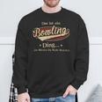 Das Ist Ein Bowling Ding Das Würdest Du Nicht Verstehen Bowling Name Sweatshirt Geschenke für alte Männer