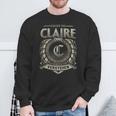 Das Ist Ein Claire Ding Claire Name Sweatshirt Geschenke für alte Männer