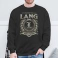 Das Ist Ein Lang Ding Lang Name Sweatshirt Geschenke für alte Männer