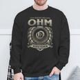 Das Ist Ein Ohm Ding Ohm Name Sweatshirt Geschenke für alte Männer