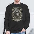 Das Ist Ein Wolfgang Ding Wolfgang Name Sweatshirt Geschenke für alte Männer