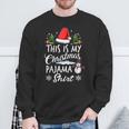 Das Ist Mein Christmas Pyjamas Matching Family Sweatshirt Geschenke für alte Männer