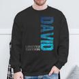 David Name First Name Boy Man Birthday Sweatshirt Geschenke für alte Männer