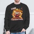 Diarrhea Poop Meme Loud Explosive & Unforgettable Sweatshirt Gifts for Old Men
