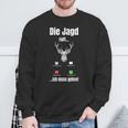 Die Hagd Call I Must Go Deer Hunter Forest Sweatshirt Geschenke für alte Männer