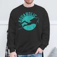 Diver Aquaholic Diving Sweatshirt Geschenke für alte Männer