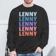 Divertido Regalo Nombre Lenny Personalizado Primer Nombre Camisa de entrenamiento Regalos para ancianos