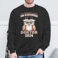 Doctor 2024 Graduation PhD Graduation Party Doctorate Sweatshirt Geschenke für alte Männer