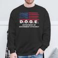 Doge Department Of Government Efficiency DOGE Government Sweatshirt Gifts for Old Men